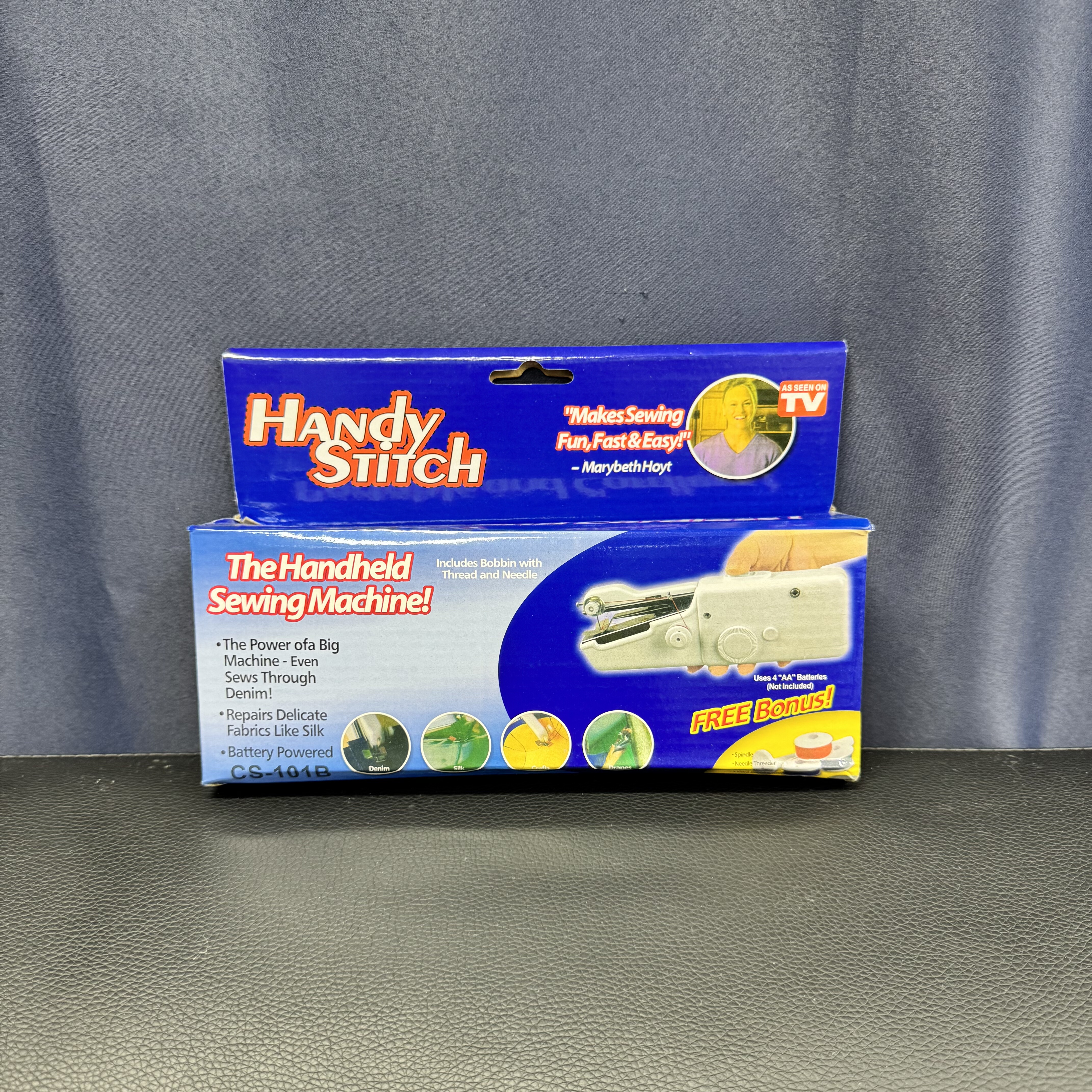 外贸款家用手持便携式缝纫机 电池款