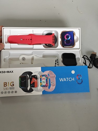 XS8+MAX智能手表 全套盒装一整套齐全颜色随机发（不包好坏）