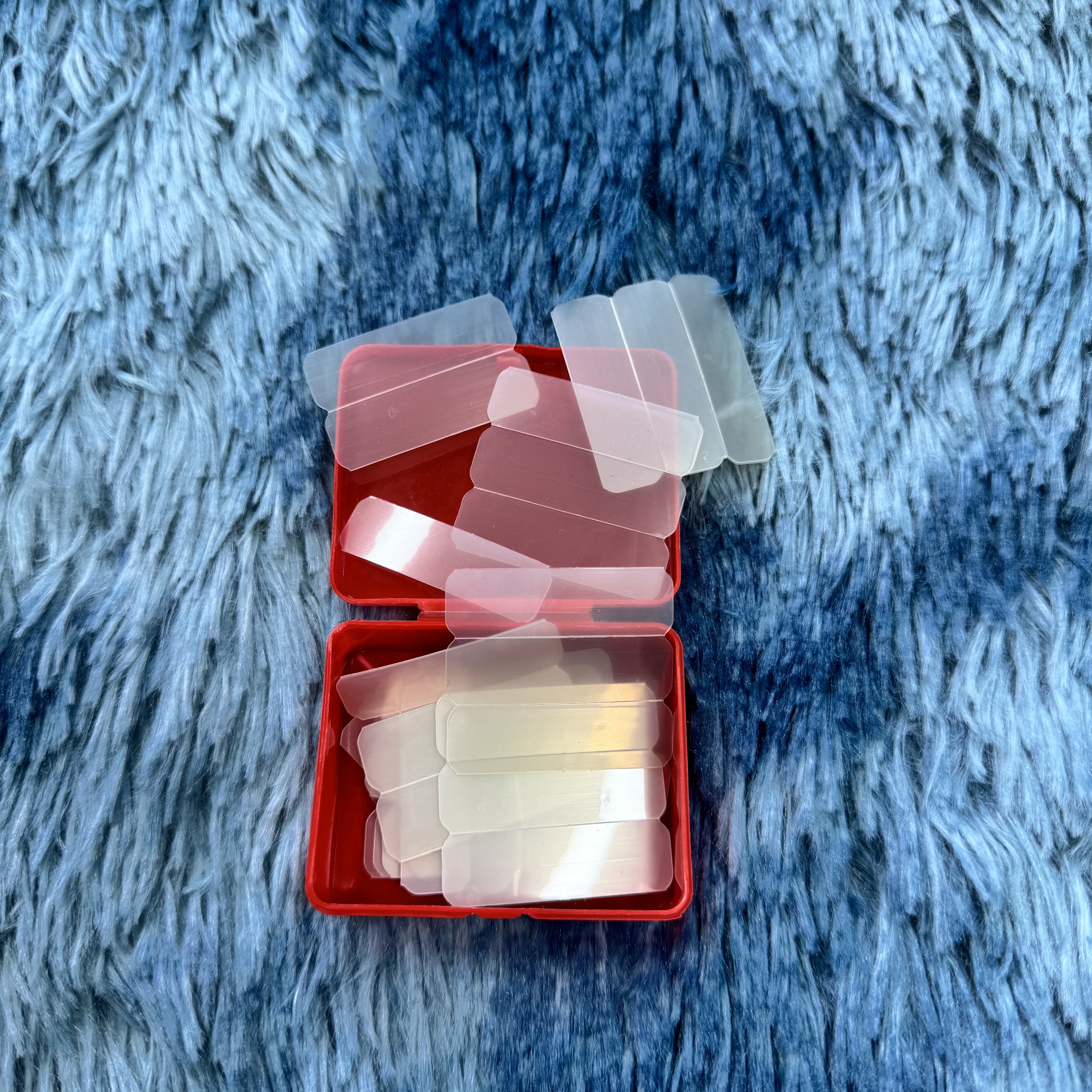 外贸遗留 双面胶3.8×1.1cm 一盒63个左右