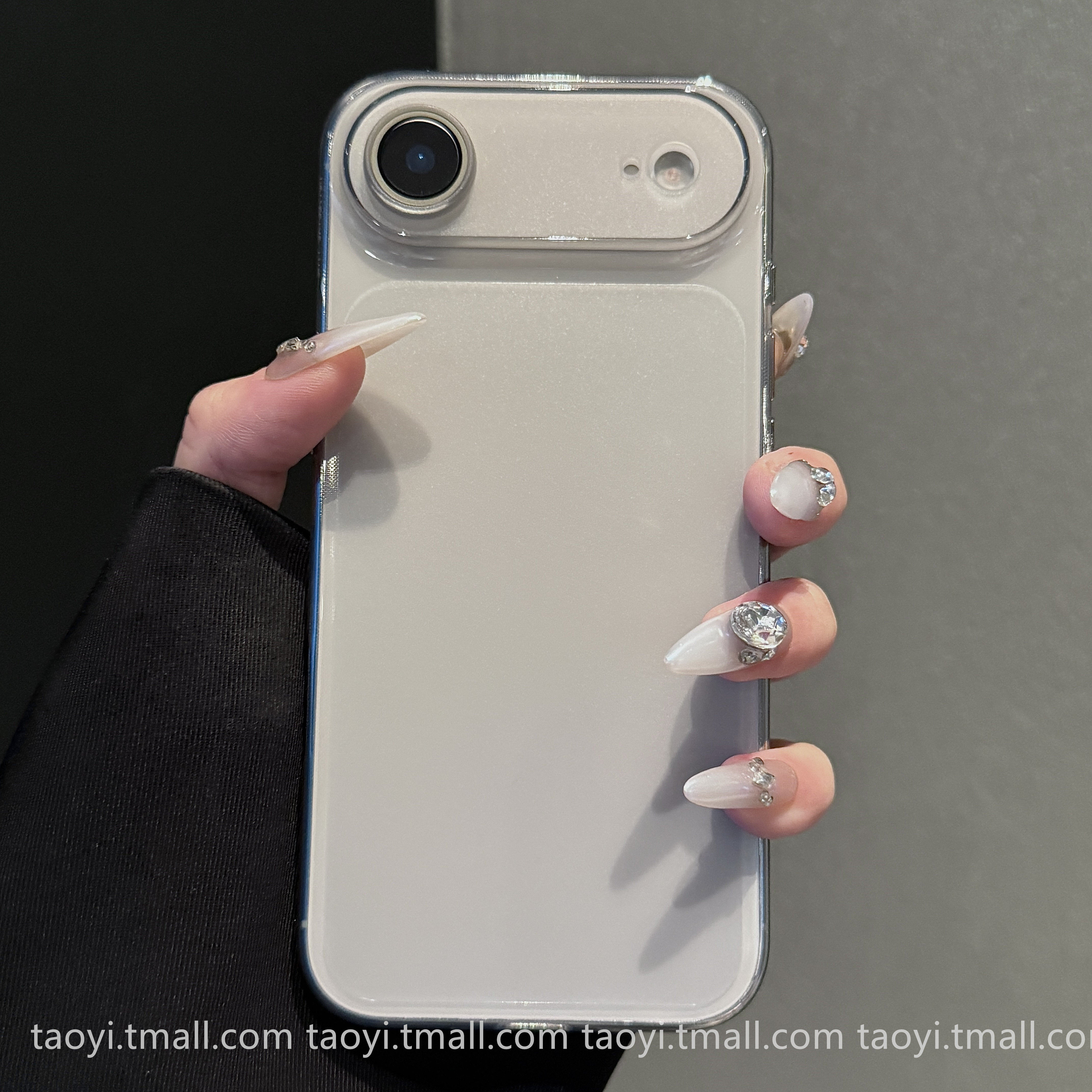 不沾指纹适用于苹果iPhone17Air手机壳超薄TPU透明17promax抗发黄后壳air磨砂16pro自带镜头膜15防摔14保护套