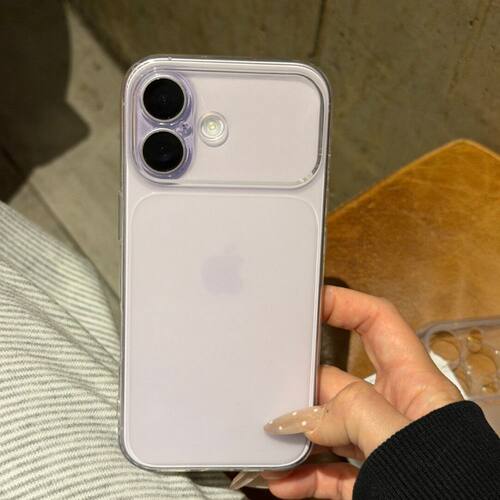 秒变17大视窗适用苹果17promax手机壳iPhone16简约透明硅胶软壳15plus全包防摔14高级感新款13男女17Air超薄