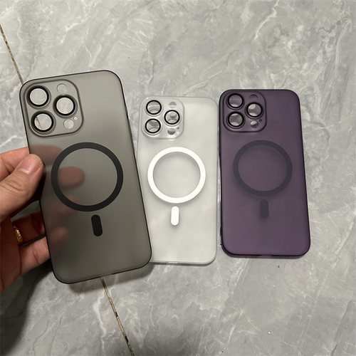 全包镜头磨砂肤感磁吸iphone16promax手机壳苹果14pro亚克力硬壳13全包防摔12无线充保护套11简约男女款plus