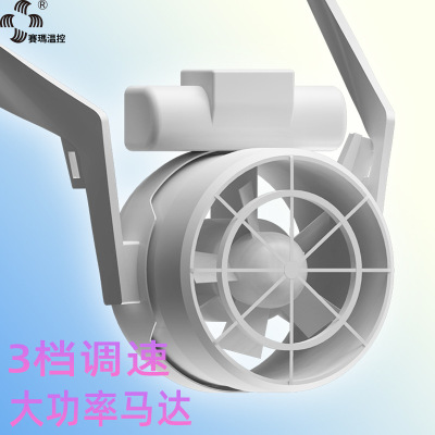 头戴风扇随身小型充电户外工人夏季头盔安全帽导流涡扇新款便携式