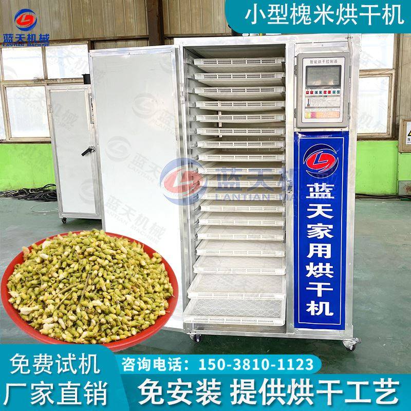 全自动槐米中药材烘干机 智能控温白槐柚花烘干箱 槐米茶烘干设备
