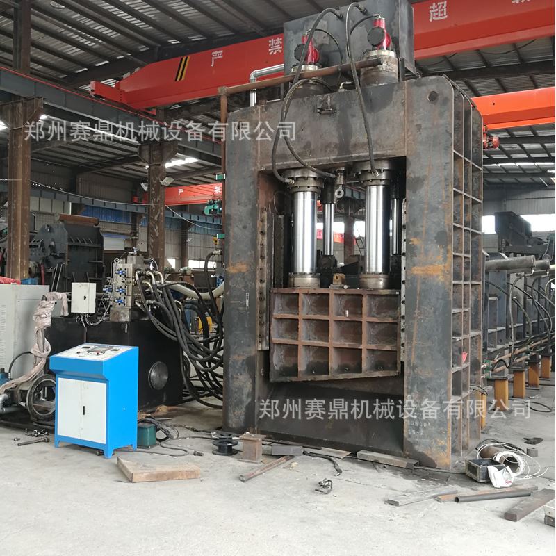 废钢废铁液压龙门剪切机 自动进料输送钢筋龙门剪 废钢回收龙门剪