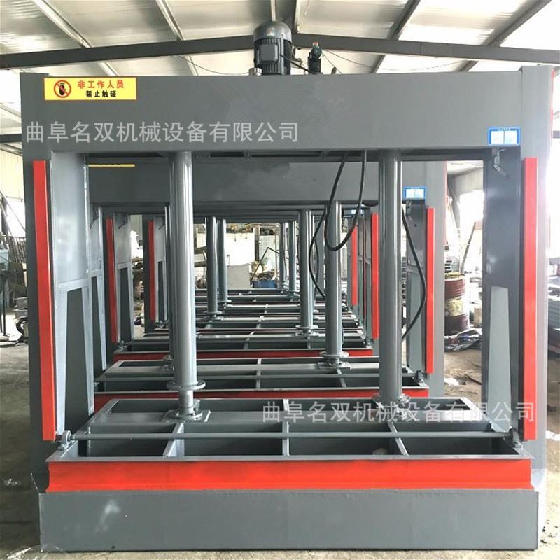 家具板冷干压缩机 多层板材粘合冷压机保温一体板压合机现货