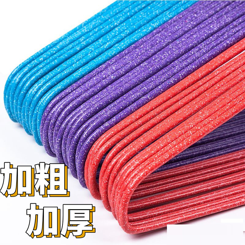 加粗加厚衣架学生宿舍用晾衣服架成人衣撑衣挂晒挂钩家用挂衣架子