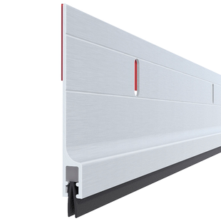 门底门缝密封条加宽防老鼠门挡门下防鼠挡板门缝挡鼠板金属门封条