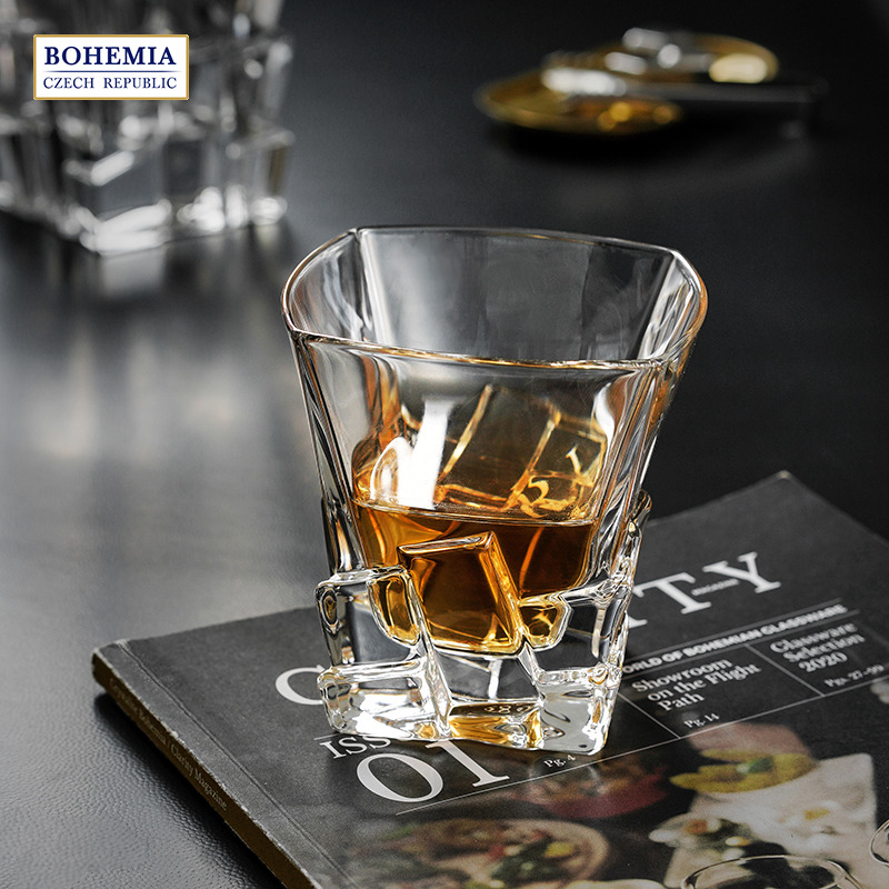 BOHEMIA水晶玻璃平底杯