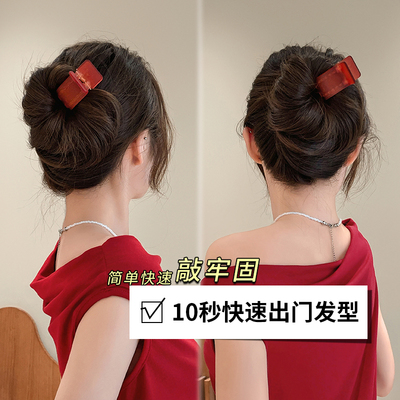 小号渐变色抓夹女2025新款鲨鱼夹