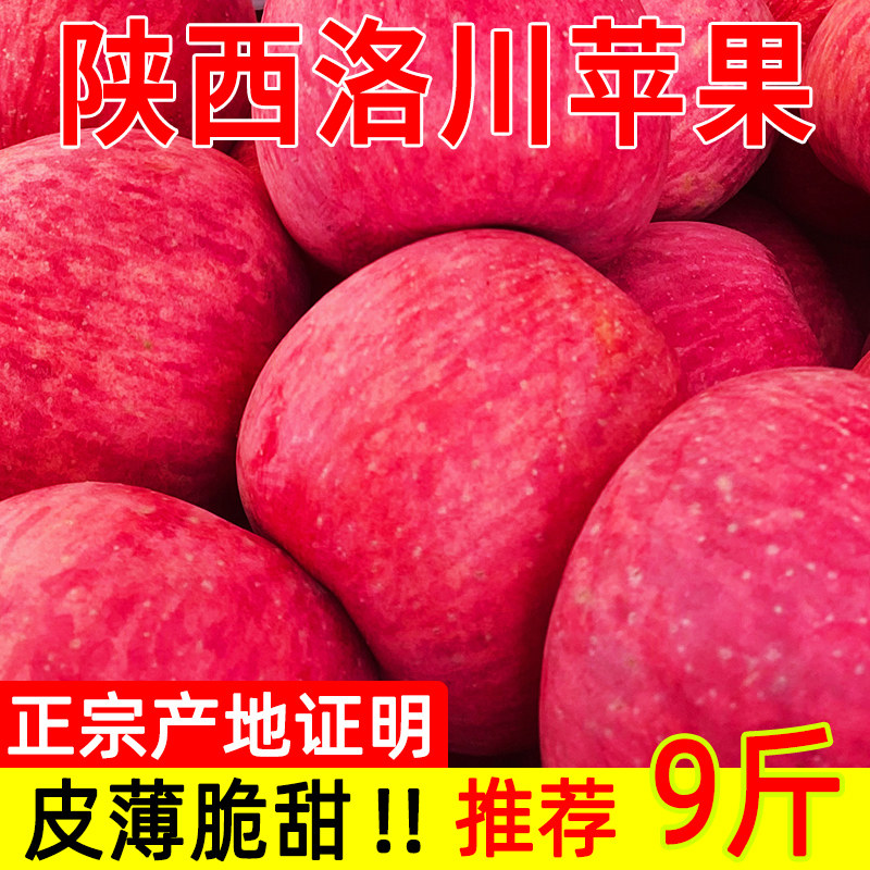 正宗洛川苹果陕西延安红富士无糖心平果高端水果新鲜当季带箱10斤怎么样,好用不?