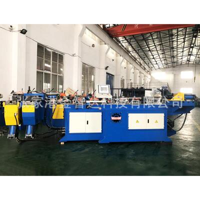 厂家直供DW-114NC半自动弯管机液压弯管机半自动切管机