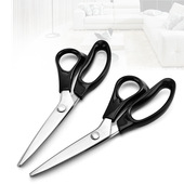 现货牙布剪三角形狗牙锯齿裁缝剪刀 圆弧波浪剪 手工花边剪