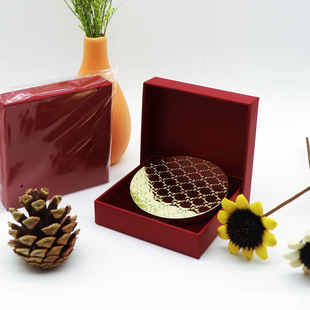 G家伴手礼赠品四叶草金色复古双面便携放大化妆镜子折叠镜伴手礼