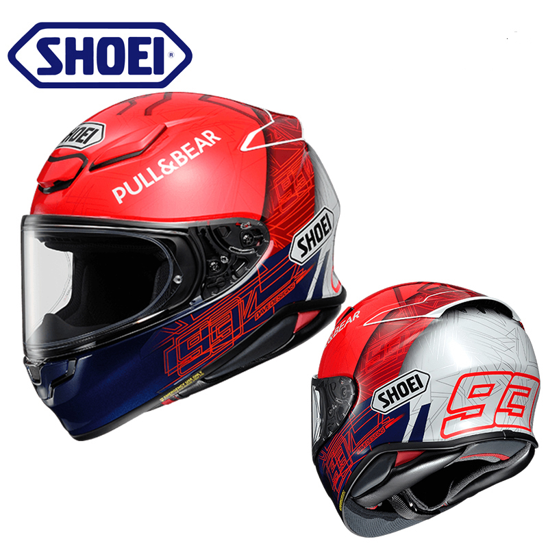 日本进口SHOEI Z8马奎斯Z-8红蚂蚁摩托车头盔赛车跑车骑士全盔
