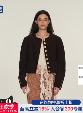 【ICEDUST】hug 2025秋冬新款灯芯绒古典夹克icedust