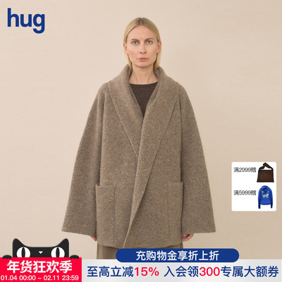 LAURENMANOOGIAN连帽短款大衣