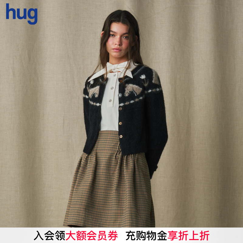 MARCHEN和平小马针织衫外套