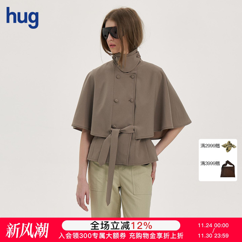 斗篷式轻防风外套2025新款