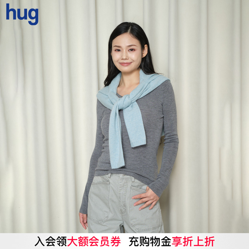 25秋冬新款长袖绵羊毛低领上衣