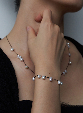 SOFTMOUNTAINS淡水珍珠手链