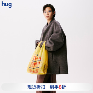 SAMUEL 新款 Gui hug V领双面穿束腰大衣外套上衣 YANG