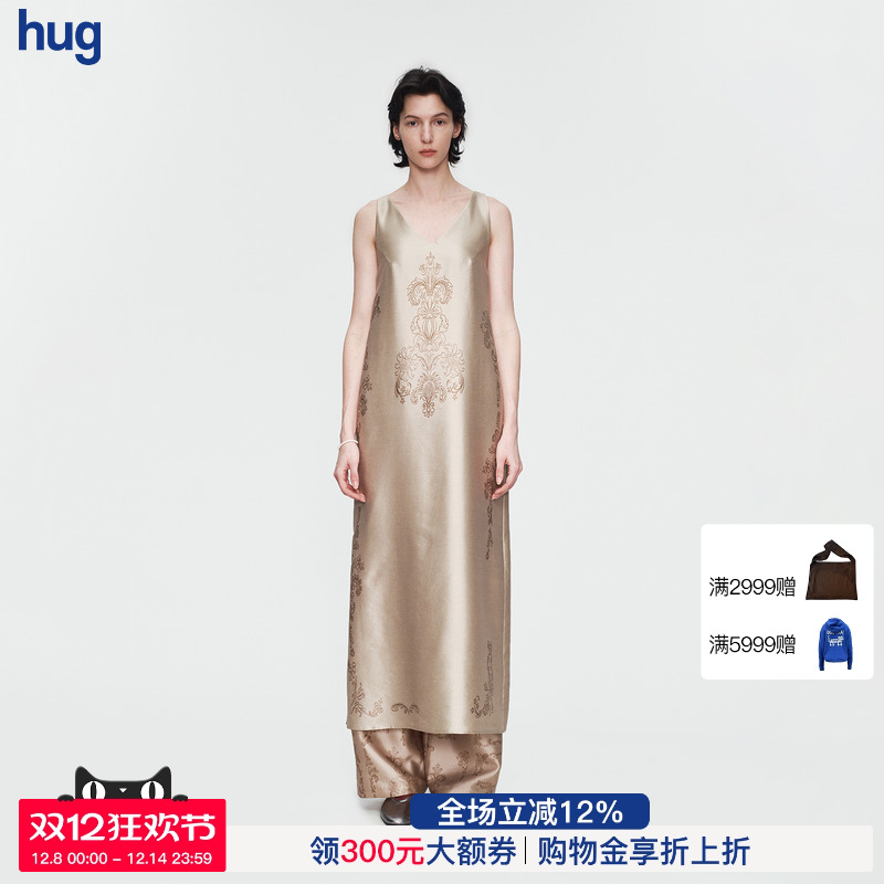 AETNAPROJECT桑蚕丝无袖连身裙