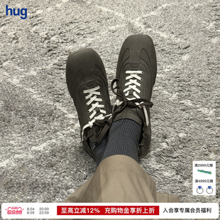 【UNTITLAB】hug 2026夏新款浅灰赛车德训鞋