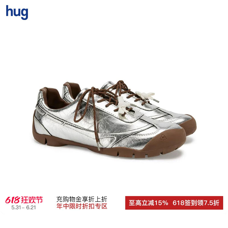 【UNTITLAB】hug  复古野营系带德训鞋赛车鞋3M反光运动鞋