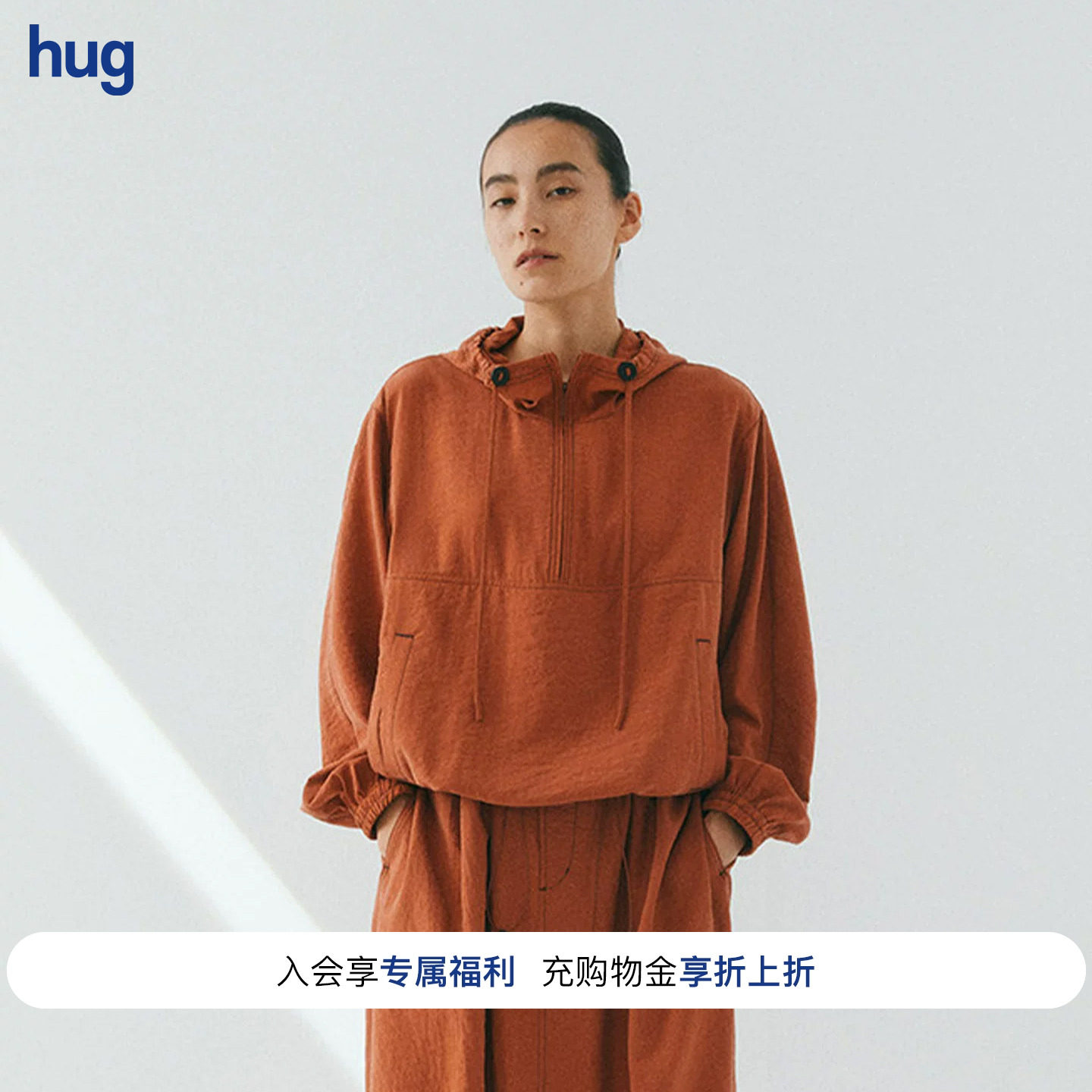 【COMMXN COMMXN】hug 2026夏季新款活力干丝套头衫