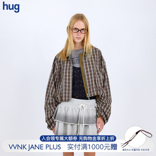 VVNK 2026早春新款 JANE hug 双面穿截短夹克梭织外套 PLUS