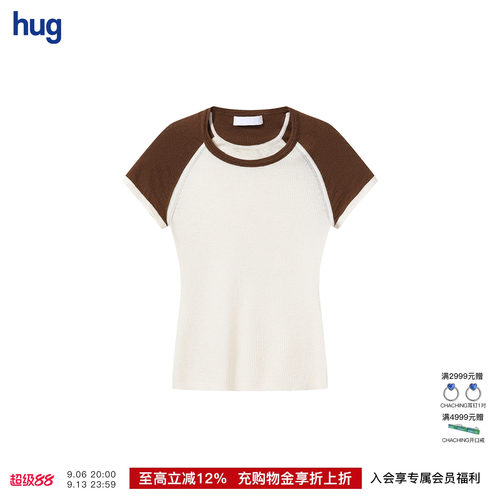 CUDDLEUP羊绒插肩袖T恤