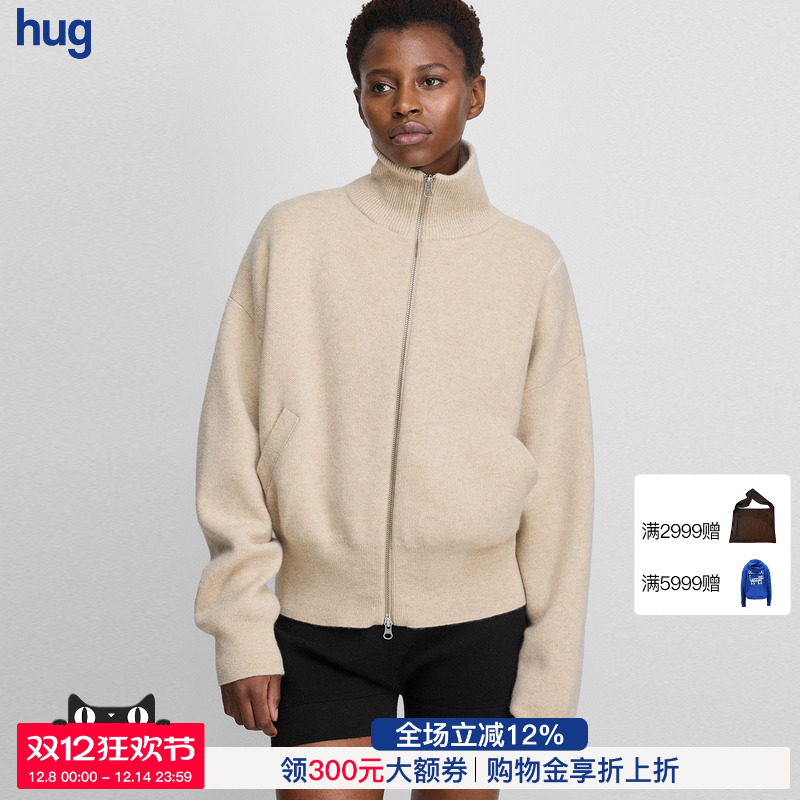 EXTREMECASHMERE山羊绒拉链开衫