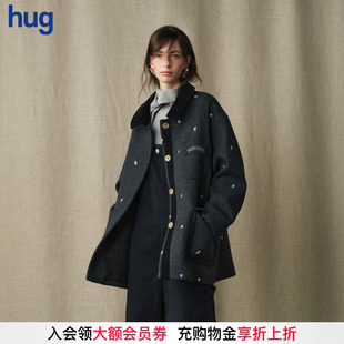 长袖 2025秋冬新款 hug 雪国列车外套 MARCHEN