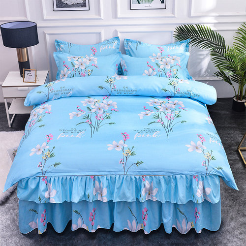 床罩四件套全棉花色薄利多销