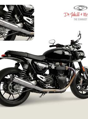 杰克海德凯旋Speed Twin-SpeedTwin改装调节电子变声尾段排气全段