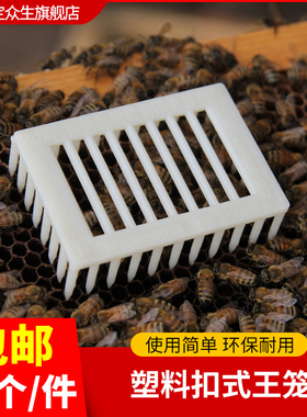 新款王笼扣式王笼控王罩困王器中蜂意蜂王笼包邮