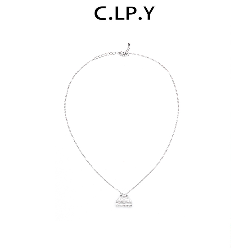 C.LP抓发夹项链时尚百搭可爱