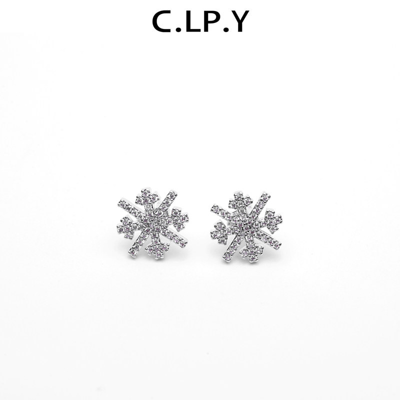 雪花c.lp.y冬季原创设计风项链