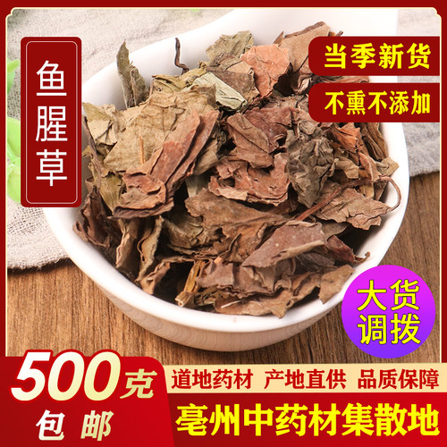中药材 鱼腥草 500g 野生干货 新鲜鱼腥草茶 折耳根 鱼星草泡水