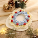 Кошка, собаки и шея карманы питомец Рождественские украшения, вязание кукольная марионет