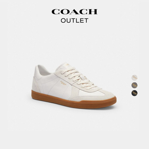 COACH/蔻驰奥莱ELLIS运动鞋德训鞋简约休闲百搭舒适通勤