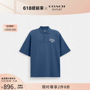 休闲POLO衫 蔻驰奥莱男士 COACH