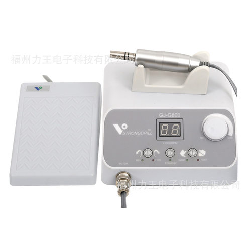 无刷g800齿科打磨机控制器e机头手柄接口w101e直机弯机带数显