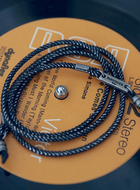 DIFFUSER日本手工复古玻璃线黄铜吊牌太阳镜防掉链近视眼镜挂绳