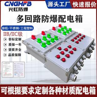 BXMD53 12K多回路防爆照明动力配电箱带总开关防爆电源检修箱厂家