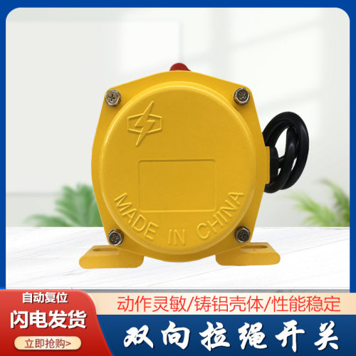 双向拉绳开关 HFKLT2-I KLT2-1 拉线开关 自动 输送带保护装置