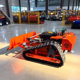 200m远程操控2000㎡ 550S7.5HP 小时园林除草机遥控履带割草机ZY