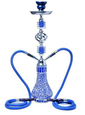 跨境货源阿拉伯水烟玻璃壶双管水烟四管套装成品hookah外贸shisha