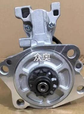 卡特E320BE320CE320D挖掘机起动机S6KC4.2启动马达M8T60371马达